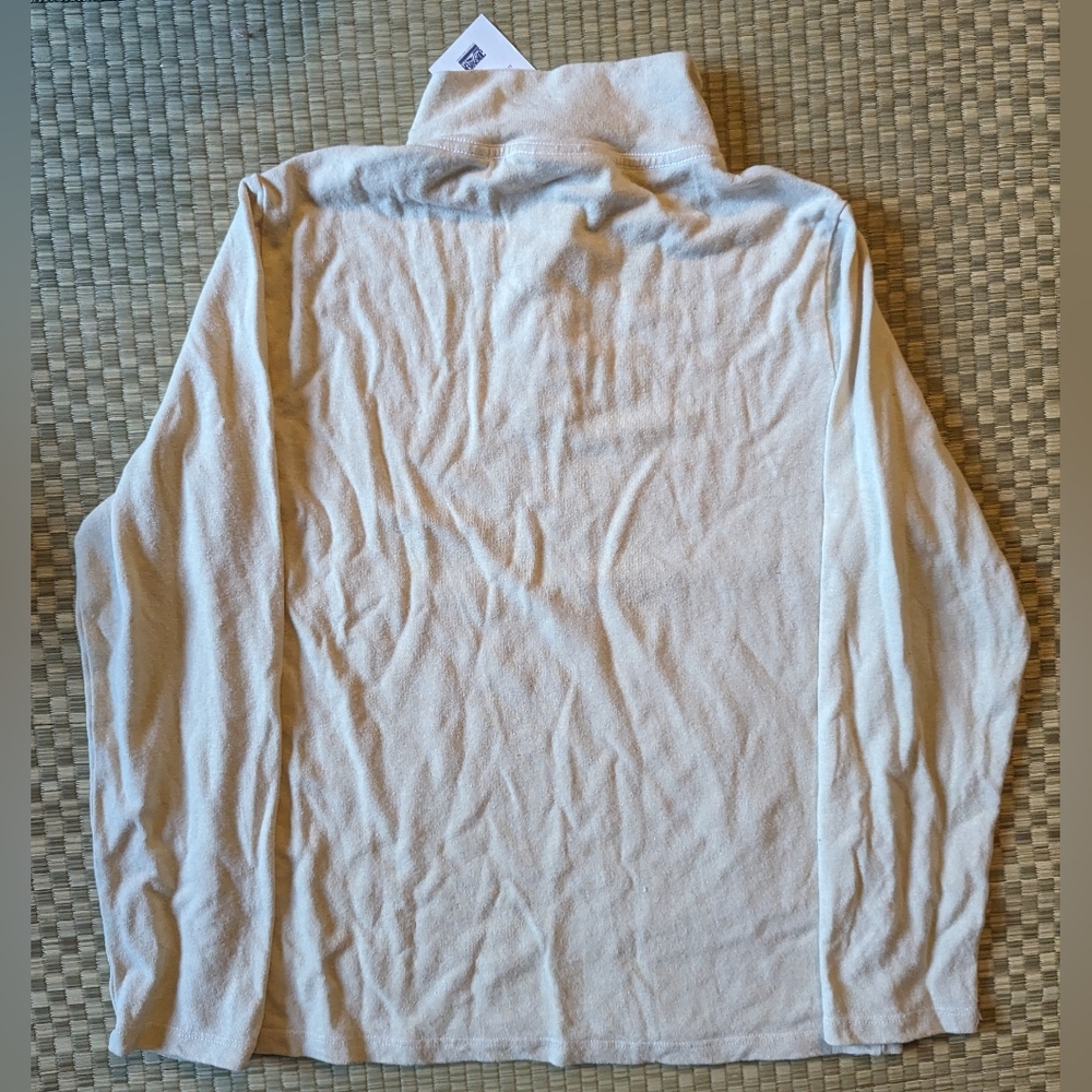 NWT Jungmaven IWEYOU Hemp Merino Wool Sweatshirt Washed White Men's Size Small - Picture 2 of 5